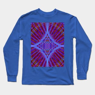 Kaleidoscope Fractal Long Sleeve T-Shirt